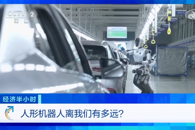 中央电视台《经济半小时》栏目对DB多宝视讯机器人的专题报道
